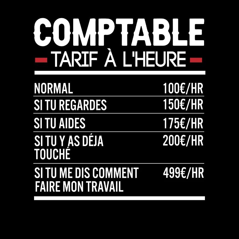 Comptable Idée Cadeau Humour Comptabilité