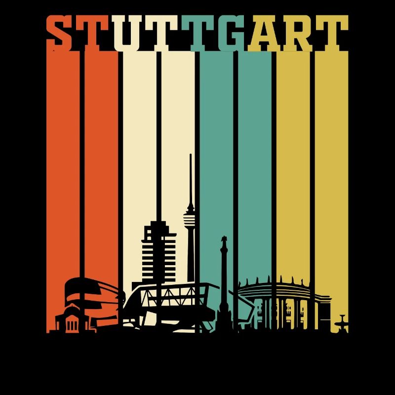 Stuttgart | Stuttgart Geschenk Skyline