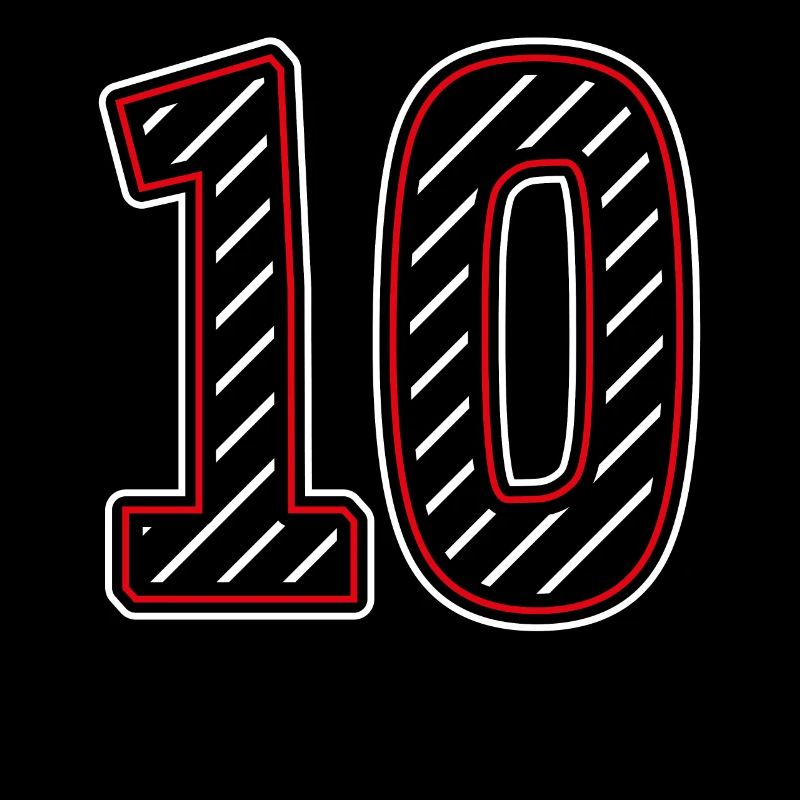 Numéro 10 Rayé