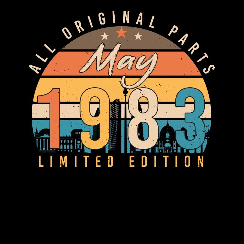 Salutations d’anniversaire 1983 Mai