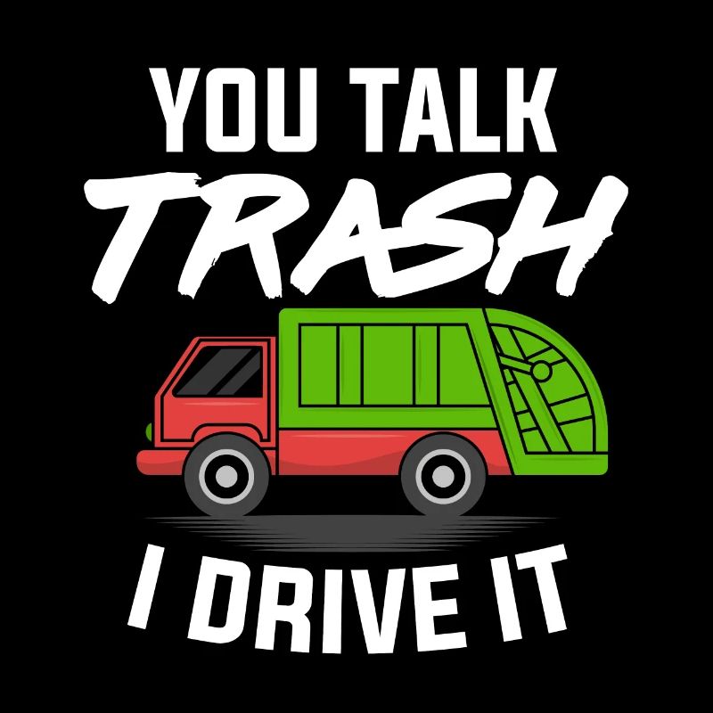 Garbage Man Cadeau Garbage Collection Waste Profession