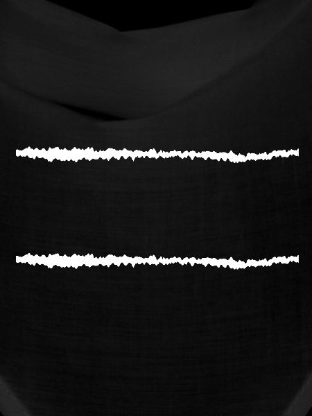White bars Wagerecht