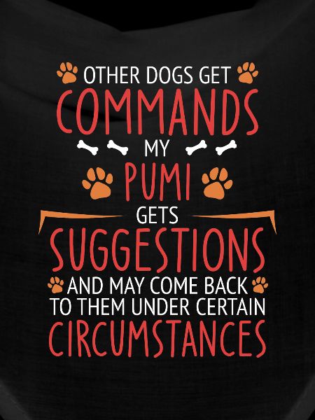 Pumi Commandes Paw