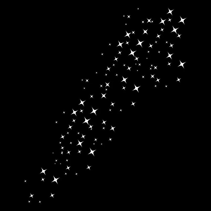 Starry Rain White