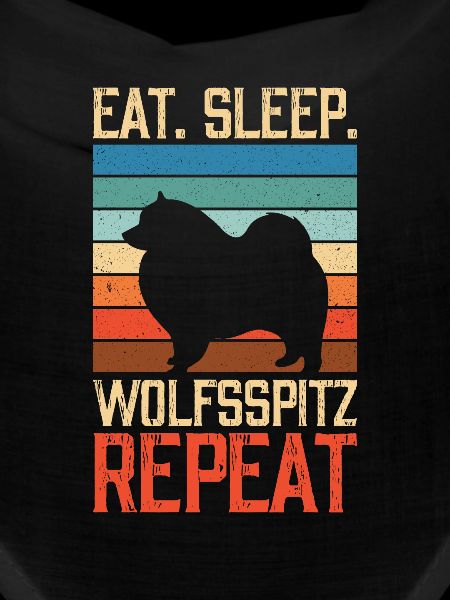 Manger dormir Wolfsspitz Répéter
