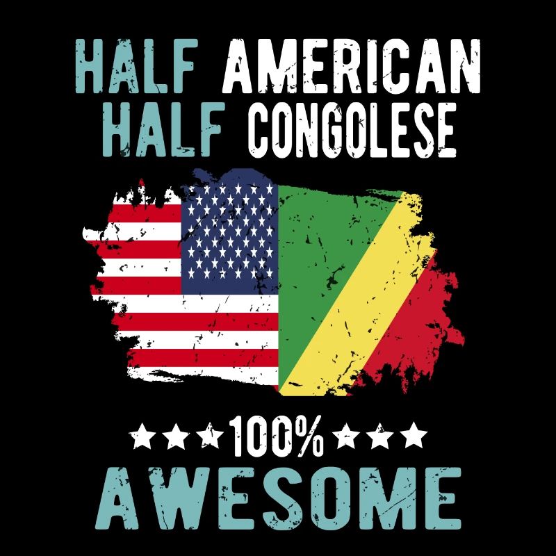 Half American Half Congolese