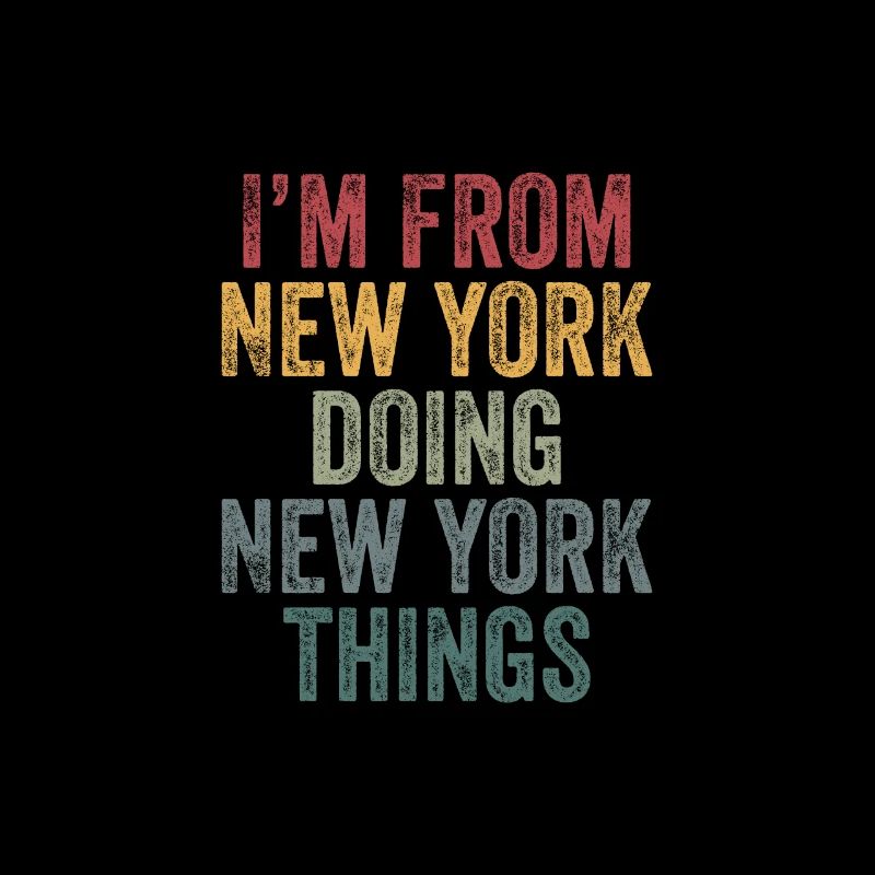 I'm from New York doing New York things