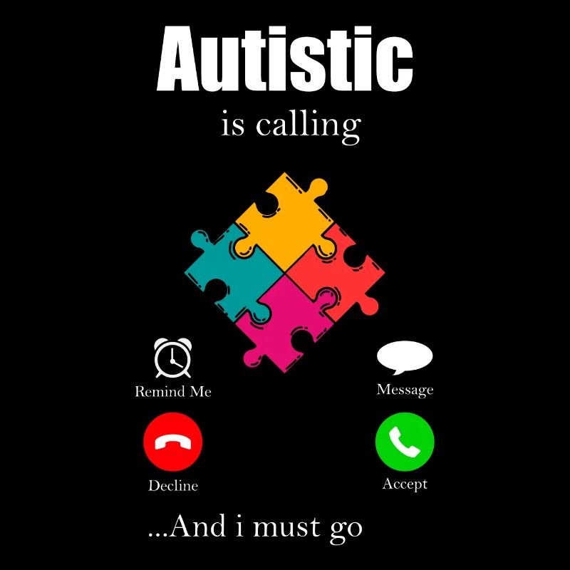 Autismus Geschenk Autist Asperger ADHS Autism