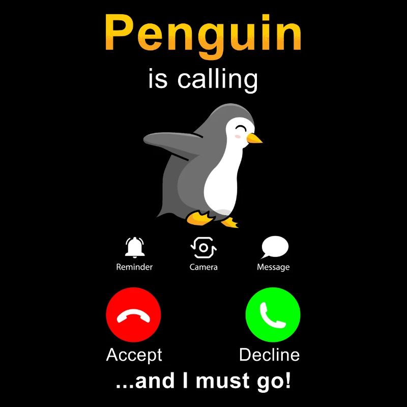 Pinguin is calling