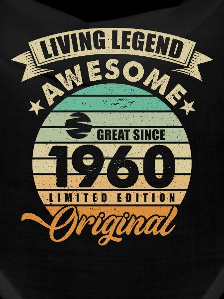 1960 Birthday Retro Orginal