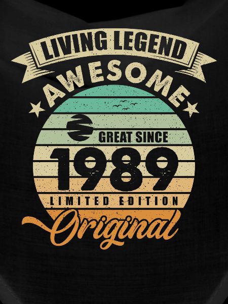 1989 Birthday Retro Orginal