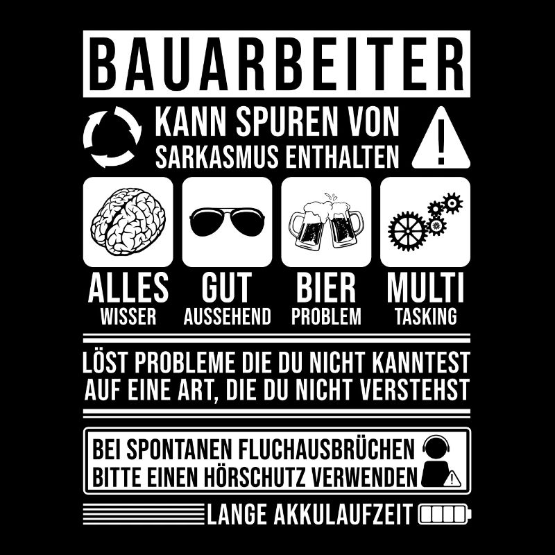 Bauarbeiter Baustelle