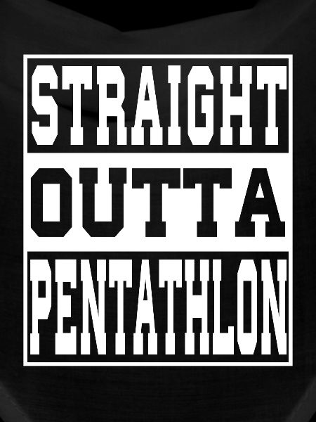 Pentathlon saying funny