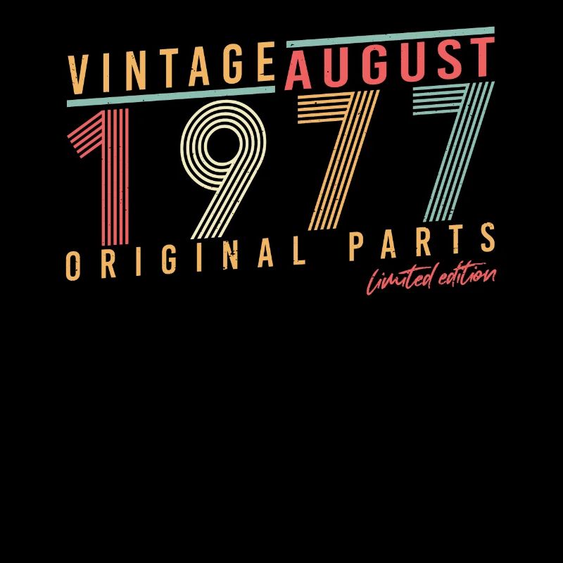Août 1977 Édition limitée