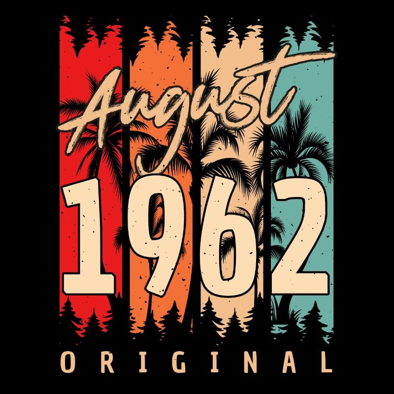 1962 Im August 60.Geburtstag