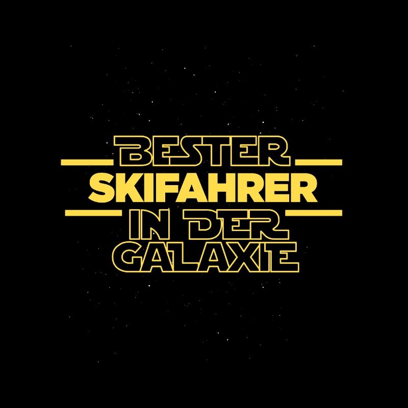 Bester Skifahrer in der Galaxie