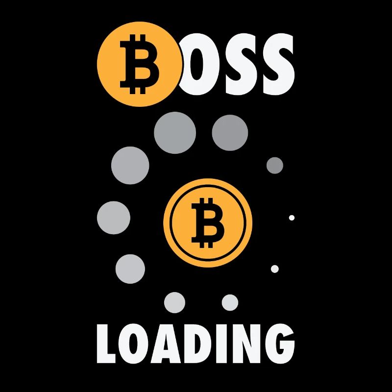 Bitcoin Cryptocurrency BTC Boss Loading Shirt