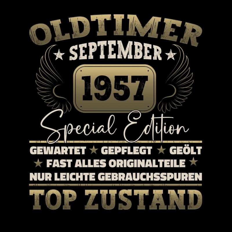 Oldtimer September 1957 65. Geburtstag Geschen