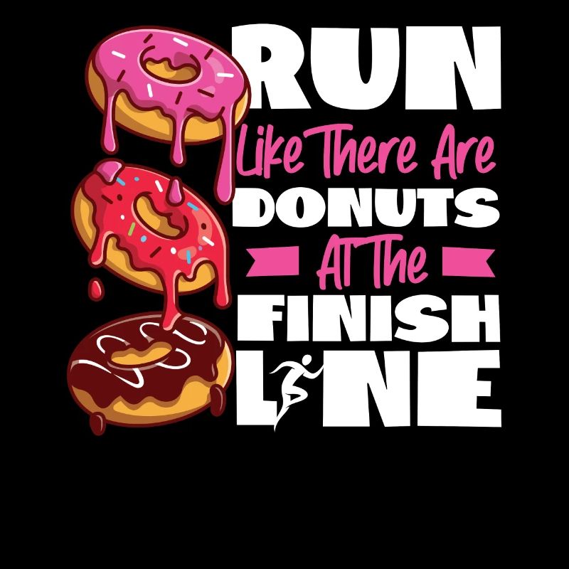 Running Runner Half Marathon Donut