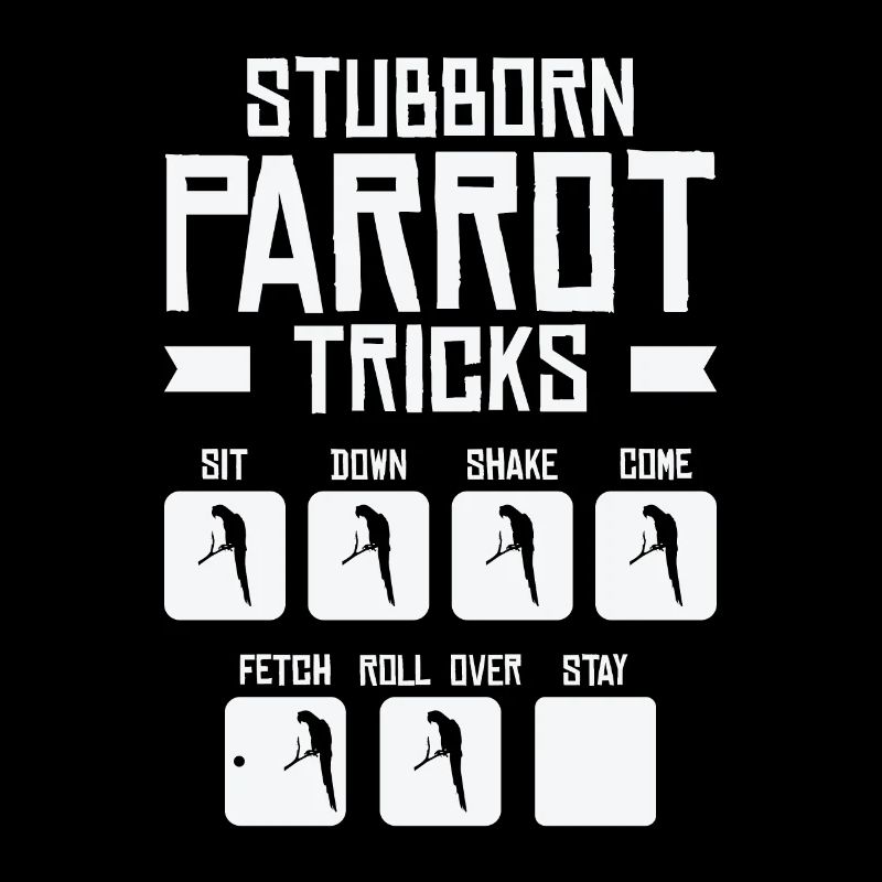 Ara Birdnerd Pet Tricks Perroquet persistant