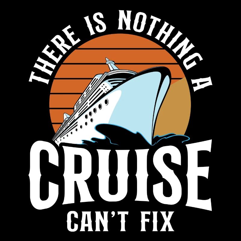 Cruise Ship Vacation Retro There
