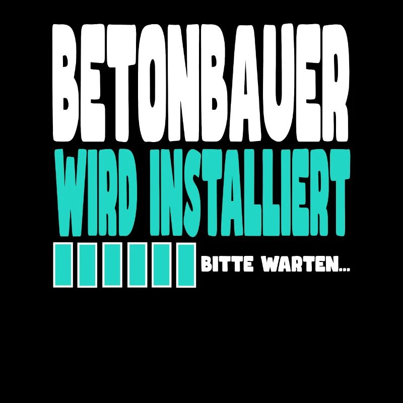 Betonbauer wird installiert