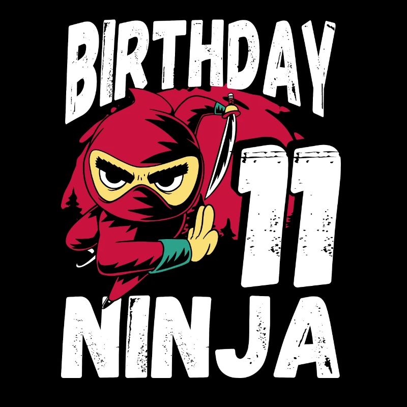 Cooler Ninja Zum 11. Geburtstag