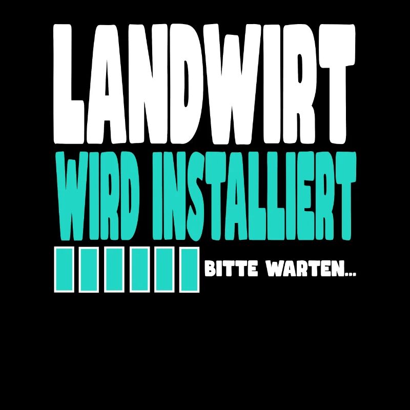 Landwirt wird installiert
