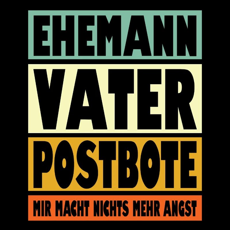 Postbote Vater Ehemann Held