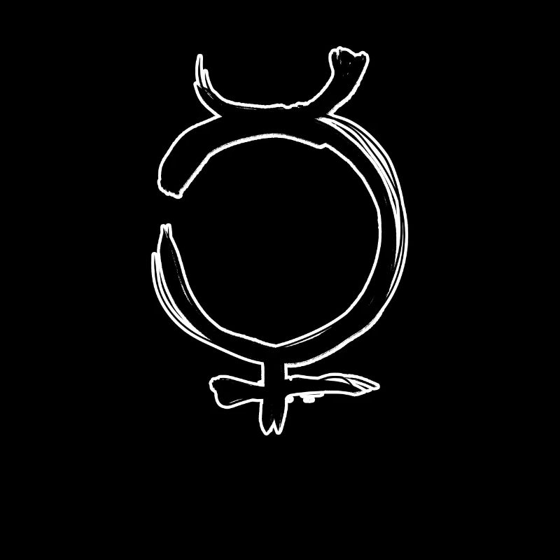 Symbole d’astrologie de Mercure