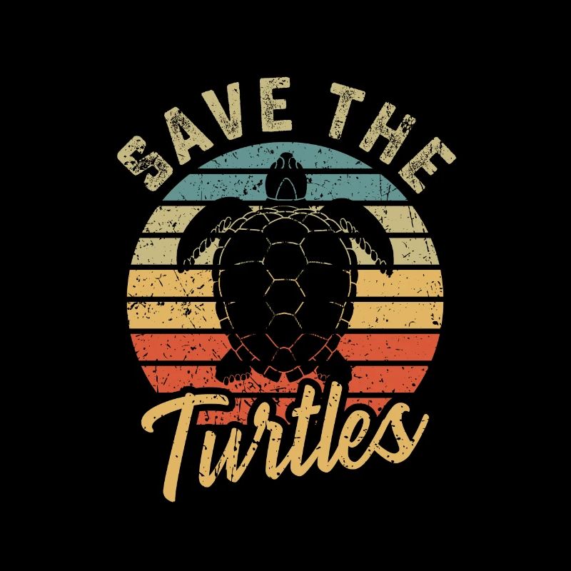 Save the turtles water turtle