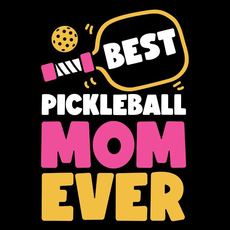 Pickleball Maman Mère Meilleure