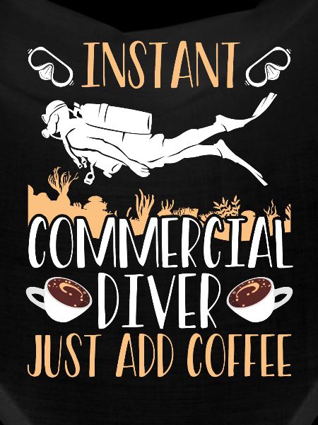 Diver simply adds coffee