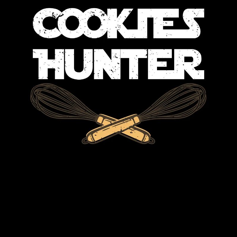 Cookie hunter Chef whisks dough pastries