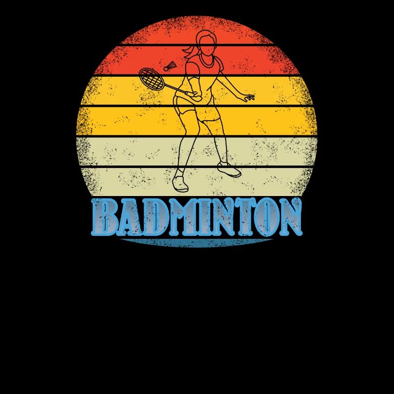 Badminton Player Gift Idea Design