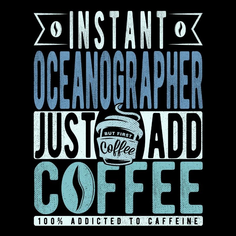 Oceanographer Coffee Saying