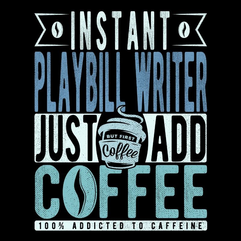 Café de l’écrivain Playbill disant