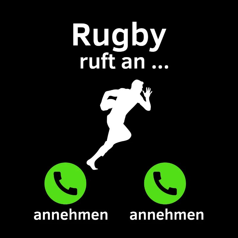 Rugby ruft an - annehmen oder annehmen?