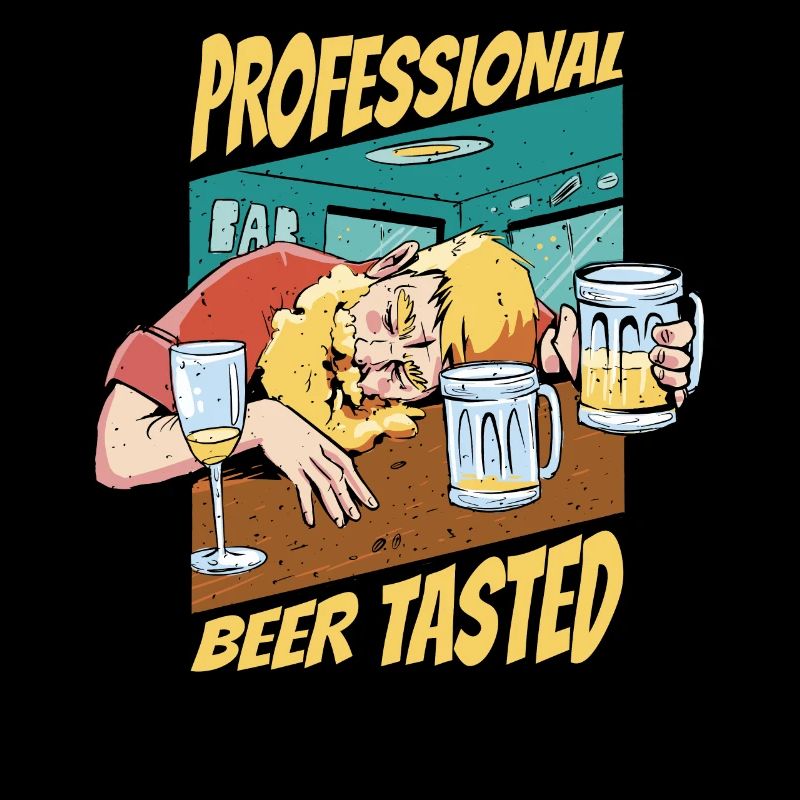 Professional beer tasting glasses Alcohol schnapps