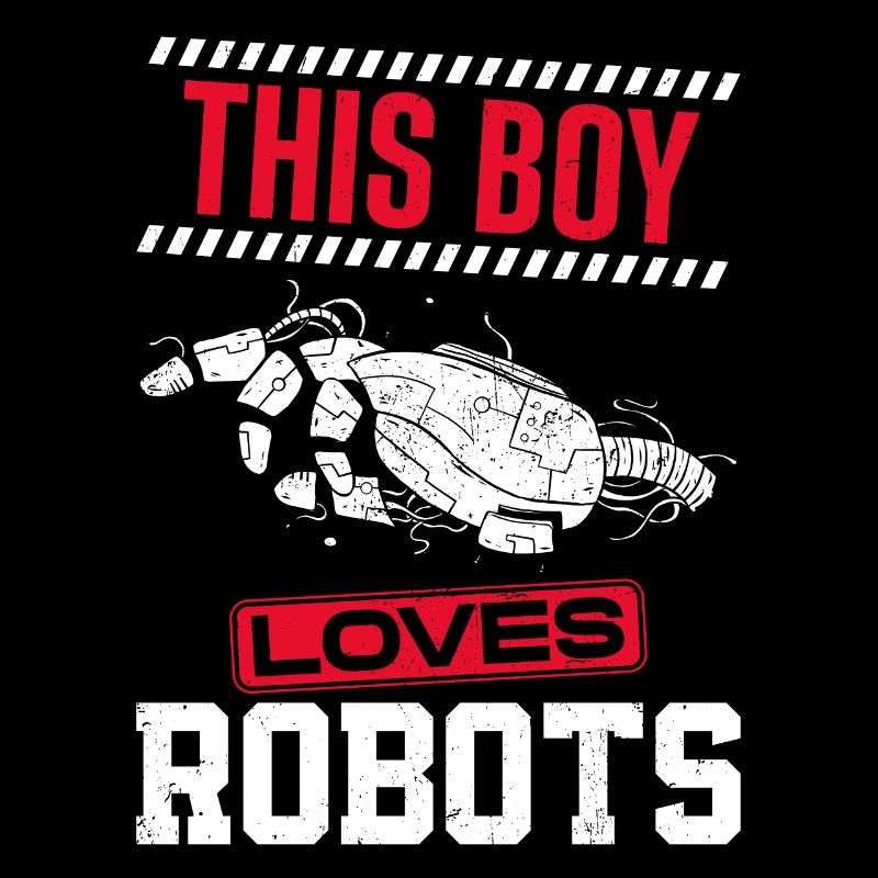 Robot Robotics Engineer Boy This