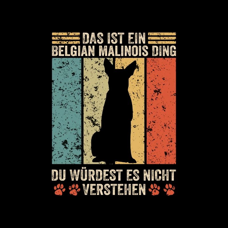 Das ist ein belgischer Schäferhund Ding
