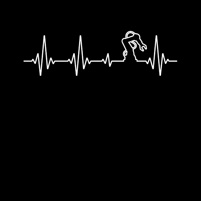 Robot Robotics Engineer Heartbeat