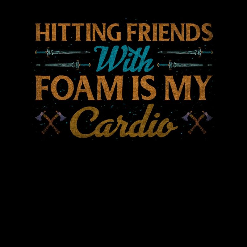Frapper des amis avec de la mousse est mon Cardio RPG