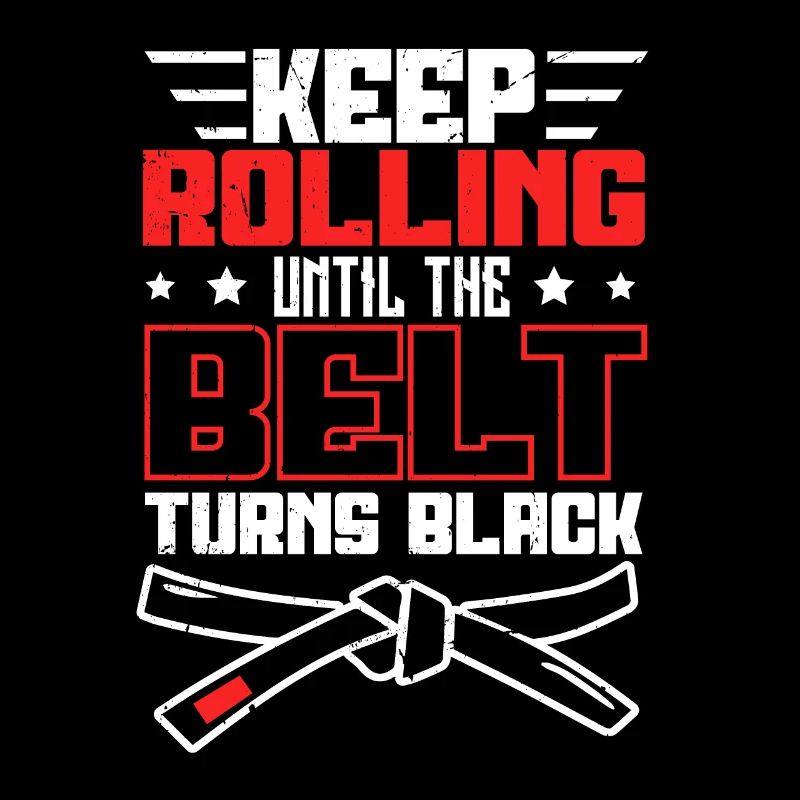 Continuez à rouler jusqu’à ce que la ceinture devienne Black Jiu Jitsu