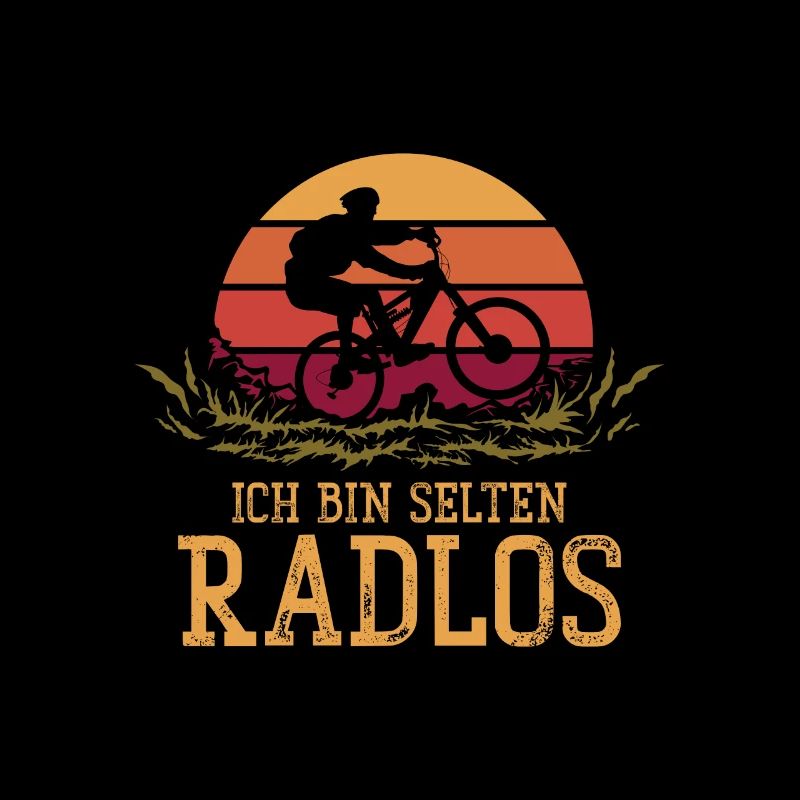 Ich bin selten Radlos
