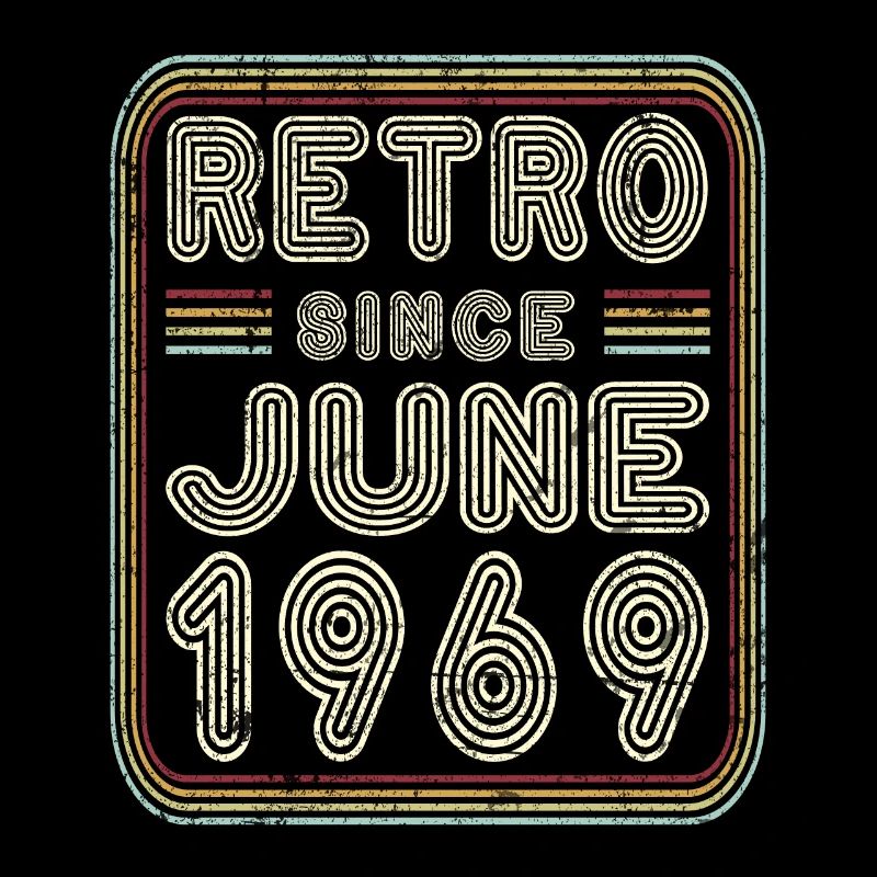 Geburtstag Juni 1969 Retro Geschenk
