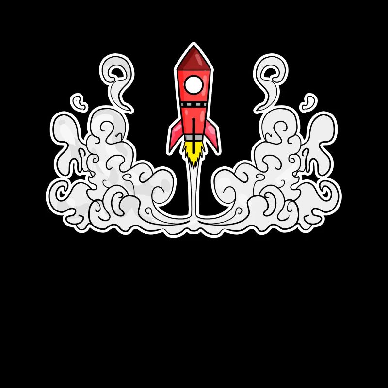 Lancement de fusée