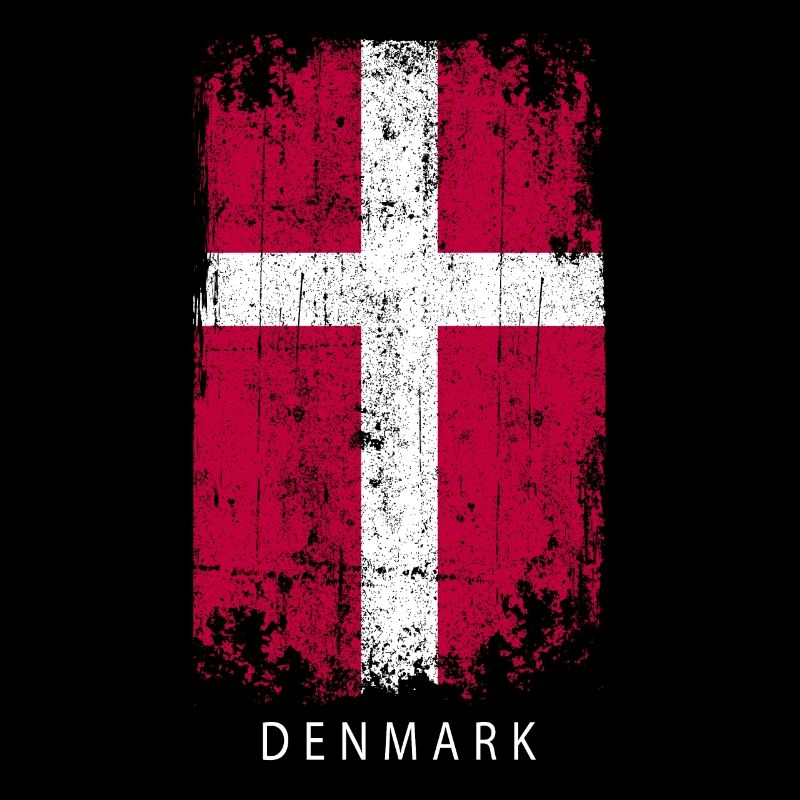 Souvenir avec le drapeau du Danemark