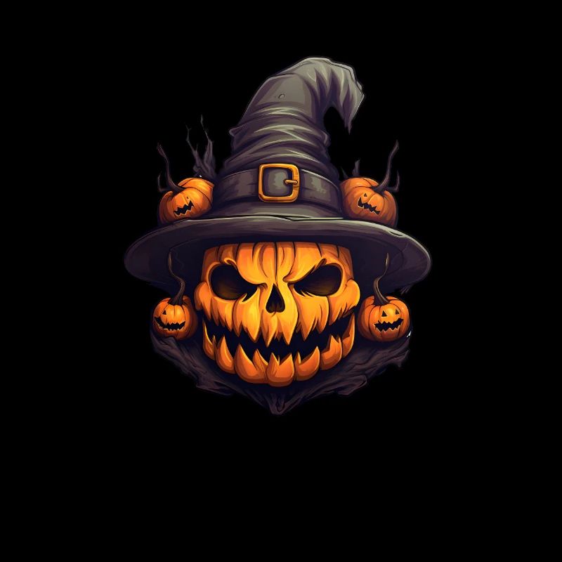 Sorcière à la citrouille Halloween