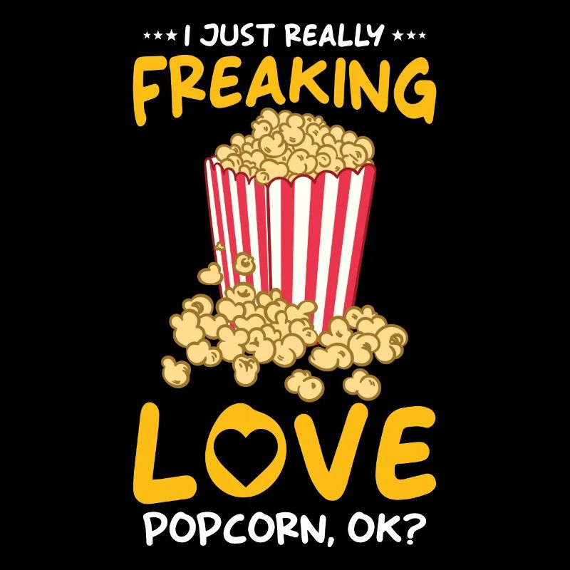 Popcorn amant cadeau drôle pop-corn